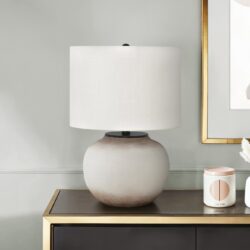 Modern Lighting, Table Lamp, Ceramic - Cream