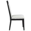 Dining Side Chair (Set of 2) - Black / Ivory - Image 6