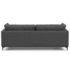 Ava - Mid Century Sofa With Ottoman Set - Dark Gray - Image 12