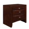Lucille - 5 Piece Queen Bedroom Set With Storage And Bookcase Headboard - Walnut - Image 10