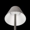 Elegance Rechargeable LED Table Lamp LED Touch Switch - Brushed Nickel / Silver - Image 3