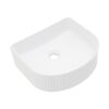 Vessel Bathroom Sink With Design - White - Image 9