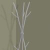 Coat Rack, Hall Tree, Free Standing, 11 Hooks, Entryway, Contemporary & Modern - Silver - Image 2