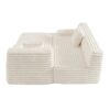 Cloud - Sectional Sofa Upholstered Couch, Free Combined Sofa For Living Room - Beige - Image 14