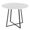 Cosmo Canary - Contemporary Dining Table - Black / White - Image 3