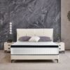 12" Twin Long Hybrid Mattress Individual Pocket Spring Comfortable Memory Foam Breathable Cool Knitted Cover - White / Black - Image 10
