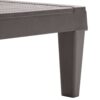 2 Piece Outdoor Chaise Lounges With Adjustable Backrest, Polypropylene - Dark Brown - Image 17