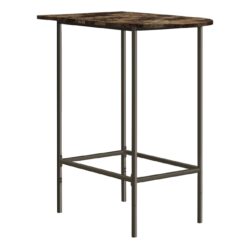 Home Bar Table With Bar Height Small Rectangular For Kitchen - Espresso