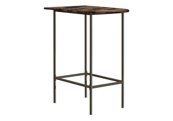 Home Bar Table With Bar Height Small Rectangular For Kitchen - Espresso