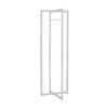 Coat Rack, Hall Tree, Free Standing, Hanging Bar, Entryway, For Contemporary & Modern - White - Image 2