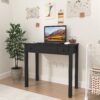 Makeup Vanity Desk With Mirror 3 Level Adjustable LED Lighting, Flip Top Storage 2 Drawers & 3 Removable Organizer Boxes - Black - Image 4