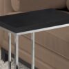 C-Shaped, Accent Table For Living Room - Espresso - Image 2