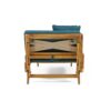 Outdoor Expandable Daybed With Cushions - Teak - Image 10