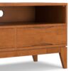 Harper - TV Media Stand - Teak Brown - Image 4