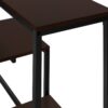Accent Console Table For Entryway, Contemporary And Modern - Espresso - Image 6