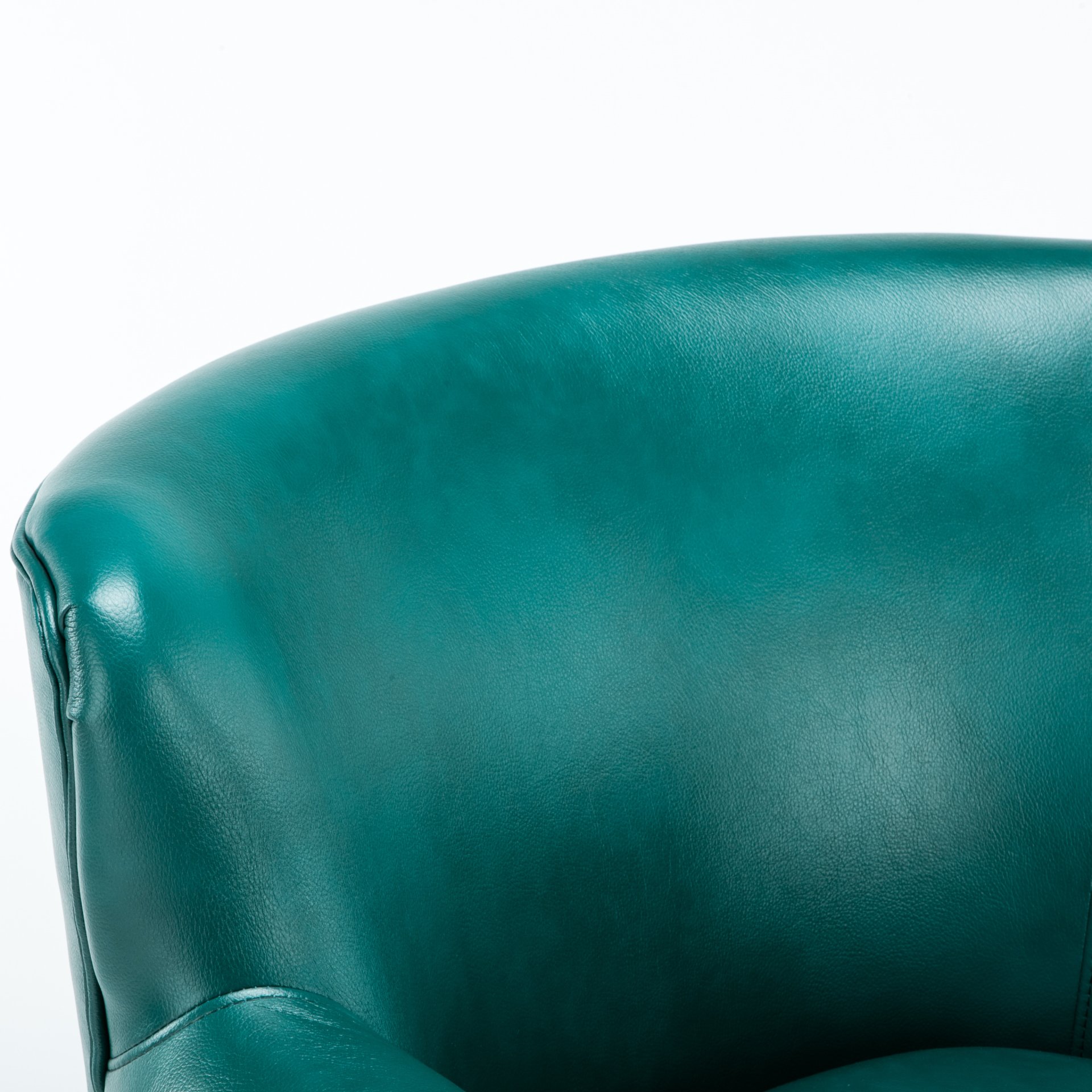 Hadley - Club Chair With And Hardwood Frame - Teal - Image 5