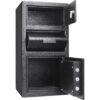 Large Locker Depository Safe With Digital Keypad 0 72 0 78 Cubic Ft - Black - Image 4