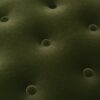 Yolanda - Round Upholstered Accent Ottoman - Olive Green - Image 6