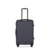 3 Piece Luggage Sets Lightweight Suitcase With Two Hooks, Spinner Wheels, Tsa Lock, (20/24/28) - Black - Image 14