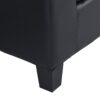 Modern Sectional Sofa Set With L Shape Chaise Lounge, Cup Holder, 4 Seat - Black - Image 10