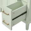 30" Bathroom Vanity With Sink, Soft Close Doors, Deep & Standard Drawer, & - Green - Image 15