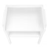 Accent Table, Side Contemporary & Versatile Placement - White - Image 5