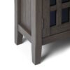 Bedford - Low Storage Media Cabinet - Farmhouse Gray - Image 7