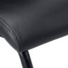 Dining Chair, Side, Upholstered For Dining Room Durable Construction (Set of 2) - Black - Image 7