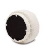 Fuji - Mushroom Footstool Ottoman - Ivory White - Image 3