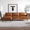 Lore - Left Facing L-Shaped Sectional - Tan - Image 5