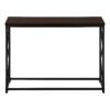 Accent Console Table For Entryway, Contemporary & Modern - Espresso - Image 2
