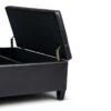 Harrison - Coffee Table Storage Ottoman - Tanners Brown - Image 3