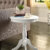 Alger - Accent Table - White - Image 5