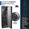 5.51 Cubic Ft Biometric Keypad Riflesafe - Black - Image 10