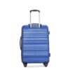 3 Piece Luggage Sets Pc Lightweight & Durable Expandable Suitcase With Two Hooks, Spinner Wheels, Tsa Lock, (21/25/29) - Dark Blue - Image 11