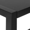 Accent Side Table, Narrow, Small, 2 Tier, Contemporary & Modern - Black - Image 6
