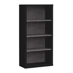 Bookshelf, Bookcase, Etagere, 5 Tier, For Office, Contemporary & Modern - Black
