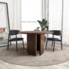 Alden - Round Dining Table - Walnut - Image 4