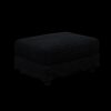 4 Seat Sofa, Deep Seat Couches With Soft Pillows And 2 Ottomans, Convertible Sofa Lounge Chair, For Living Room - Black - Image 25