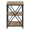 Accent Table, Side Contemporary & Modern - Taupe - Image 3