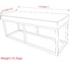 Reynolds - Bench - Distressed Chestnut Brown - Image 7