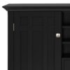 Bedford - Sideboard Buffet And Wine Rack - Black - Image 6
