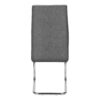 Dining Chair, Side Upholstered For Dining Room, Contemporary & Modern (Set of 2) - Gray - Image 6