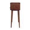 Curved Console Table - Caramel - Image 8