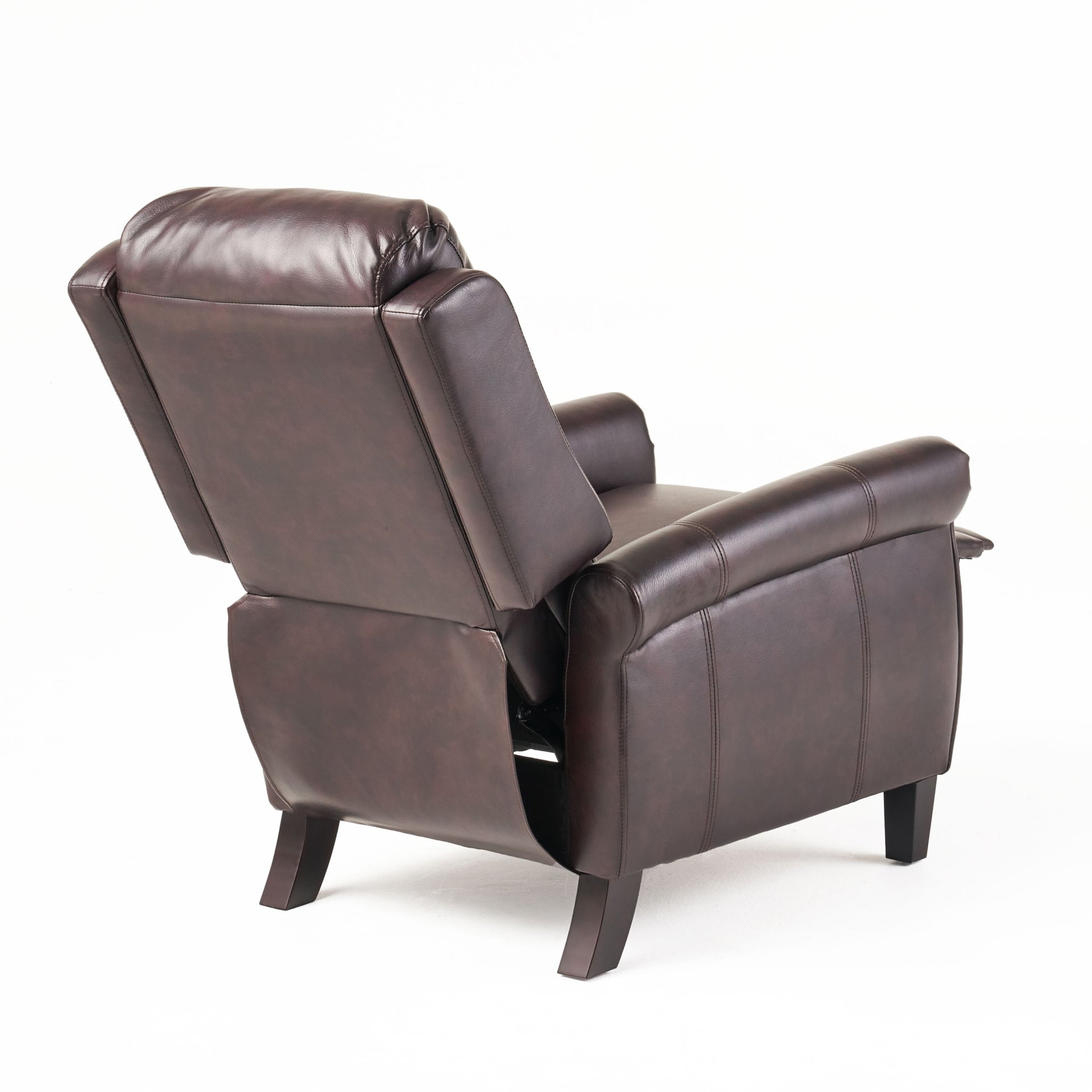 Memphis - Standard Recliner Club Chair - Burgundy - Image 10