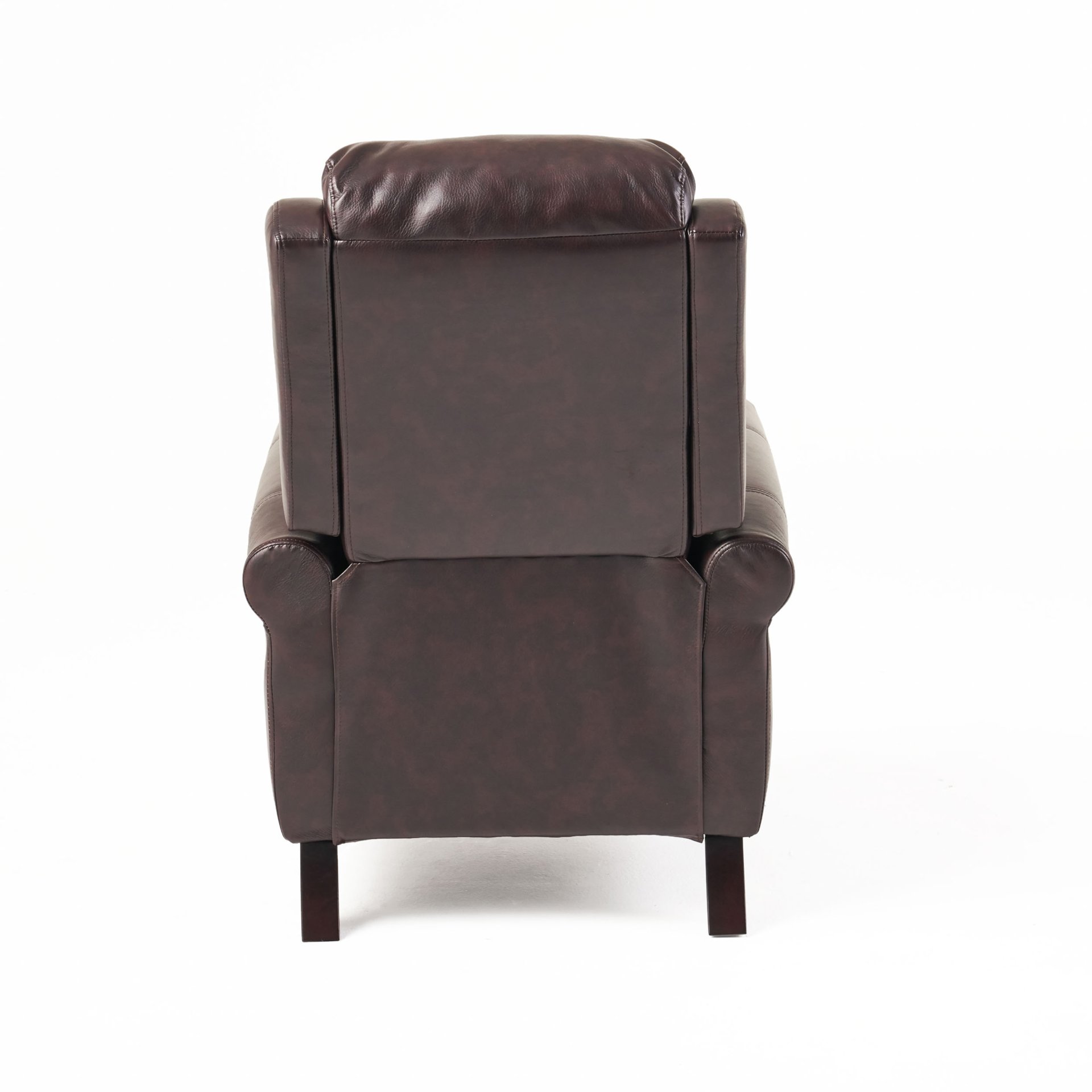 Memphis - Standard Recliner Club Chair - Burgundy - Image 17