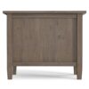 Ela - Narrow End Table - Brown - Image 10
