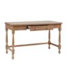 Tabitha - Desk With Drawer And Turned Legs - Natural - Image 9