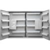 480 Keys Key Cabinet With Key Lock White Tags - Gray - Image 4
