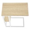 Accent Table, C - Shaped, Contemporary & Modern - Natural - Image 5